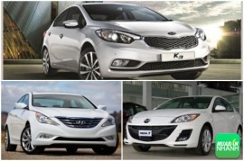 So sánh xe ôtô Mazda 3 và Kia K3